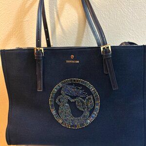 Spartina 449 Blue Beaded Mermaid Bag
